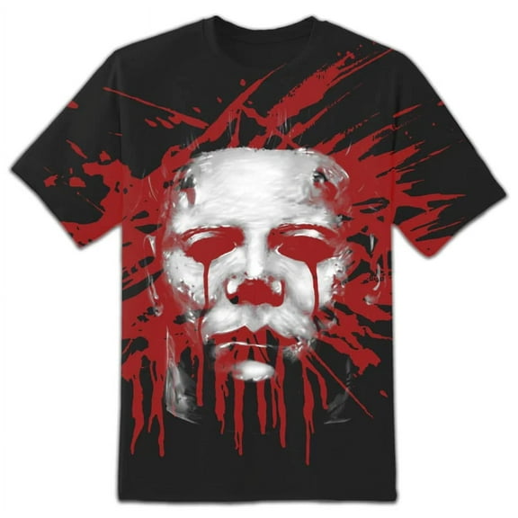 Rock Rebel Men's Halloween 2 Michael Myers All Over Print T-Shirt Small