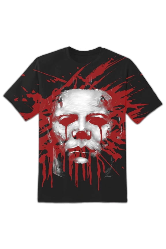 Men's Halloween 2 Michael Myers All Over Print T-Shirt Small