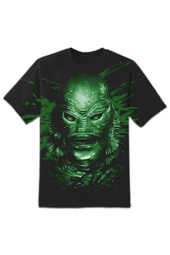 Men's Universal Monsters Creature All Over Print T-Shirt Small