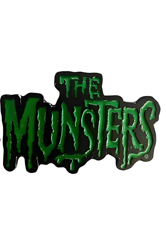 The Munsters Logo Enamel Pin