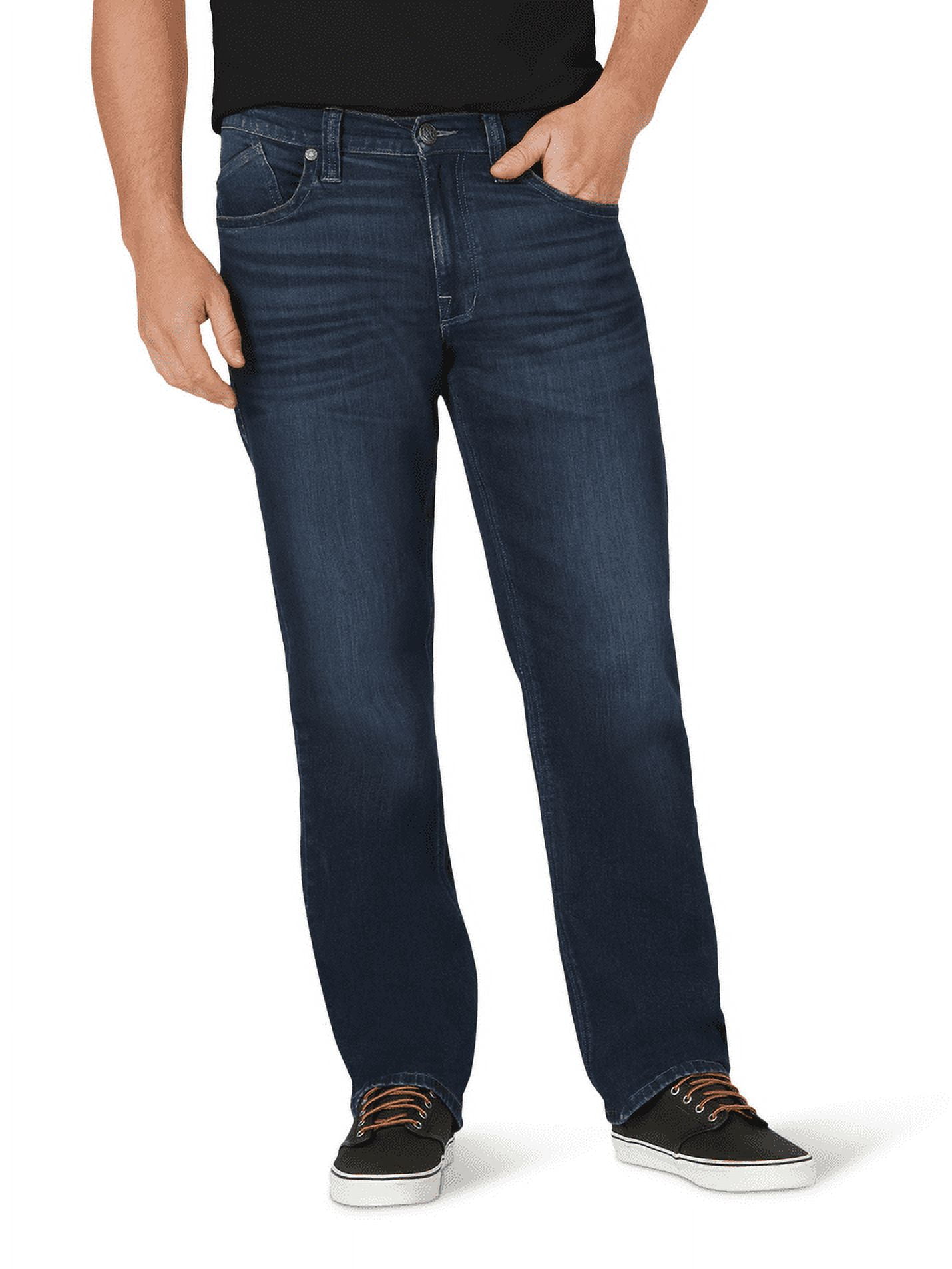 Rock & Republic Men's Relaxed Straight Leg Jean with Ultra Comfort Denim