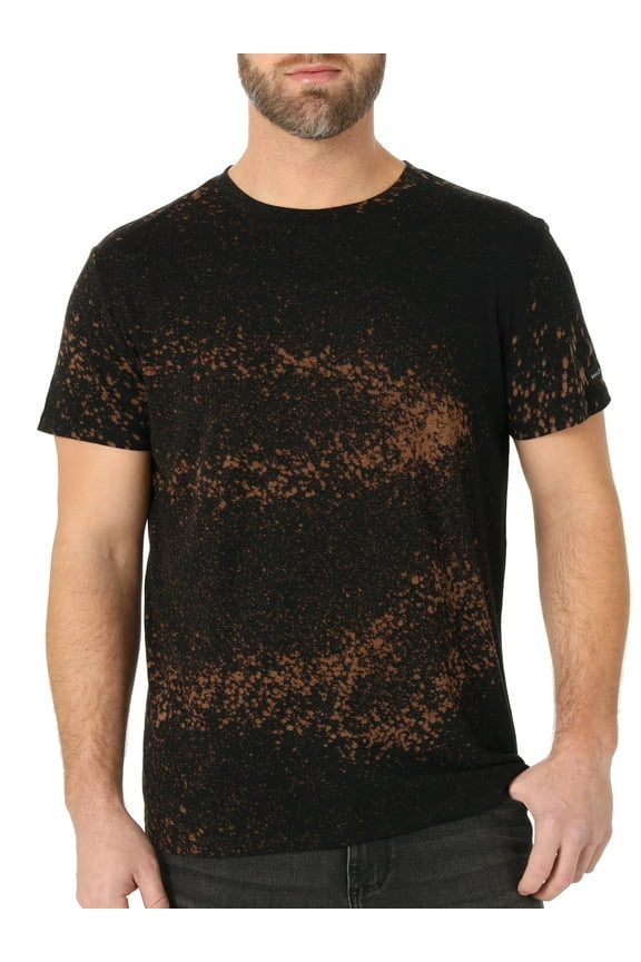 Men's Short Sleeve Crew Neck Beach Spray Tee