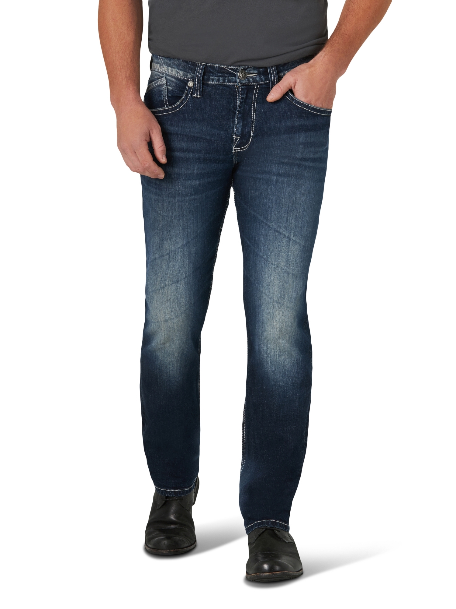 Rock & Republic Men's Slim Straight Jean with Ultra Comfort Denim - image 1 of 6