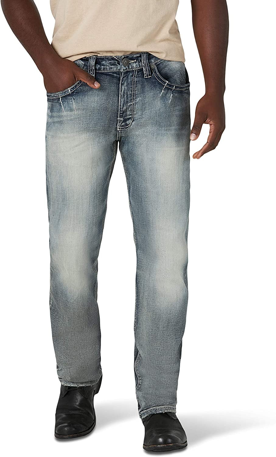 Rock & Republic Men's Straight Leg Jean with Ultra Comfort Denim