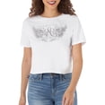 thumbnail image 1 of Rock & Republic Women’s Boxy Limited Edition Graphic Tee, 1 of 5