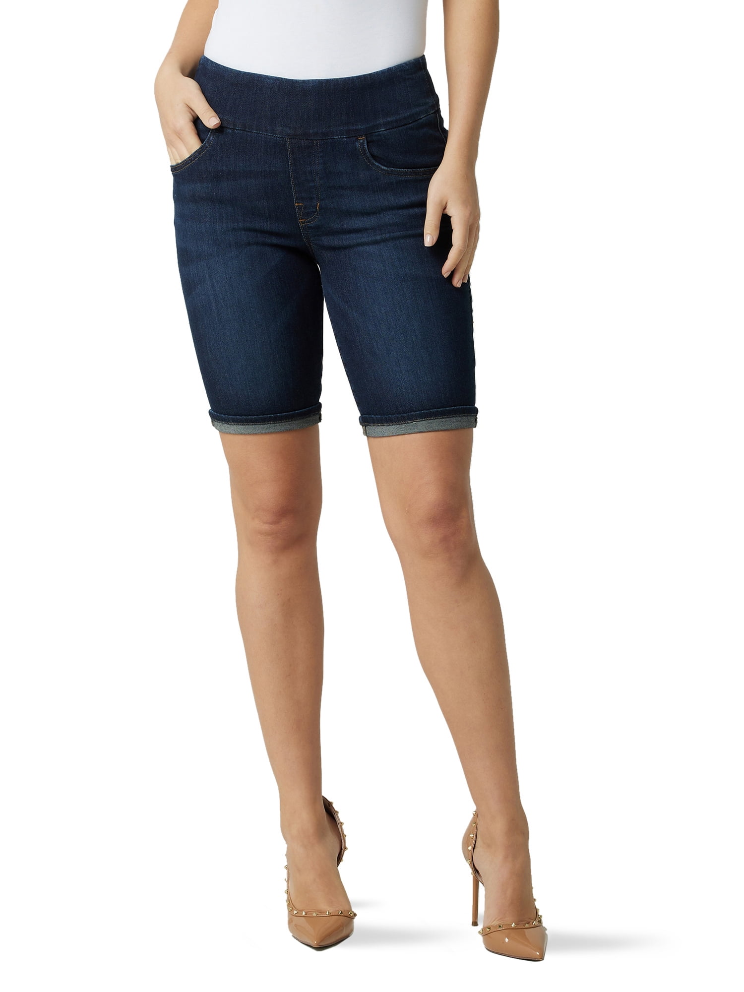Rock & Republic Women’s Denim Rx Fever Pull On Bermuda Short