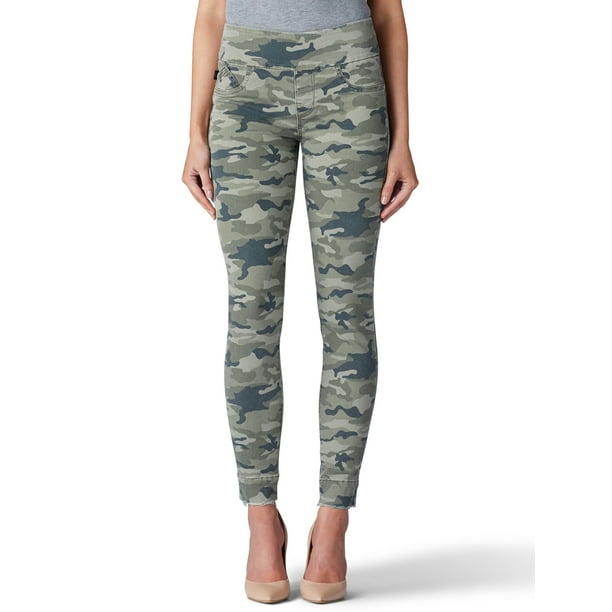 Essentials vrouwen skinny stretch pull-on gebreide Jegging,Licht wassen Indigo Dot,S Short Essentials vrouwen skinny stretch pull-on gebreide Jegging,Licht wassen Indigo Dot,S Short