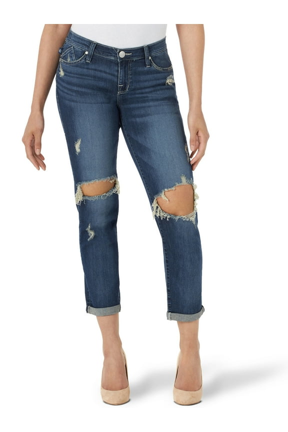Women's Mid Rise Indee Boyfriend Jean