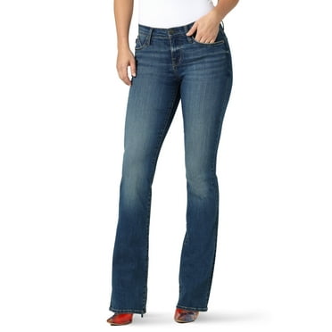 Rock & Republic Womens Denim Kassandra Mid Rise Bootcut Jean