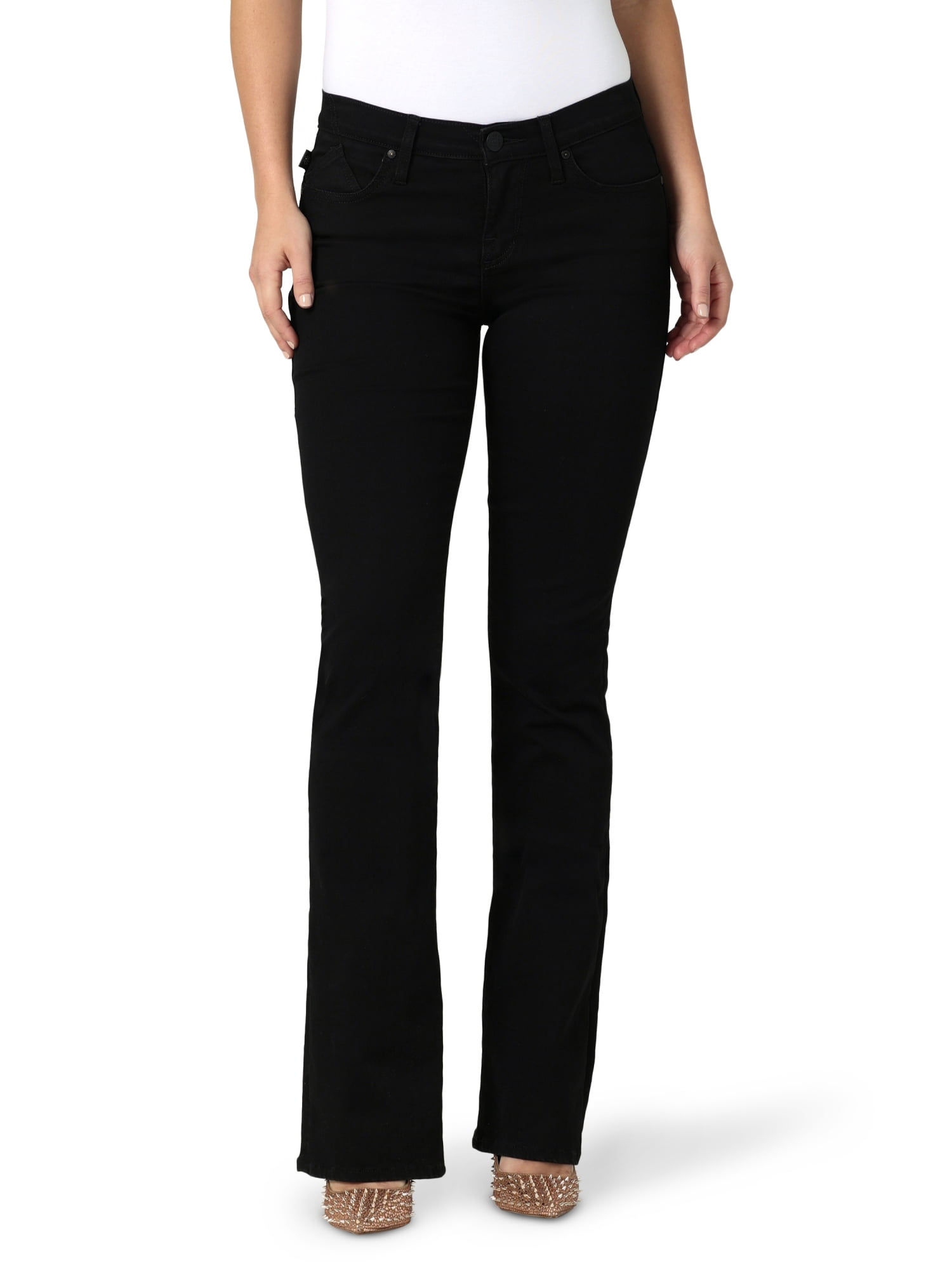 Womens Denim Kassandra Mid Rise Bootcut Jean