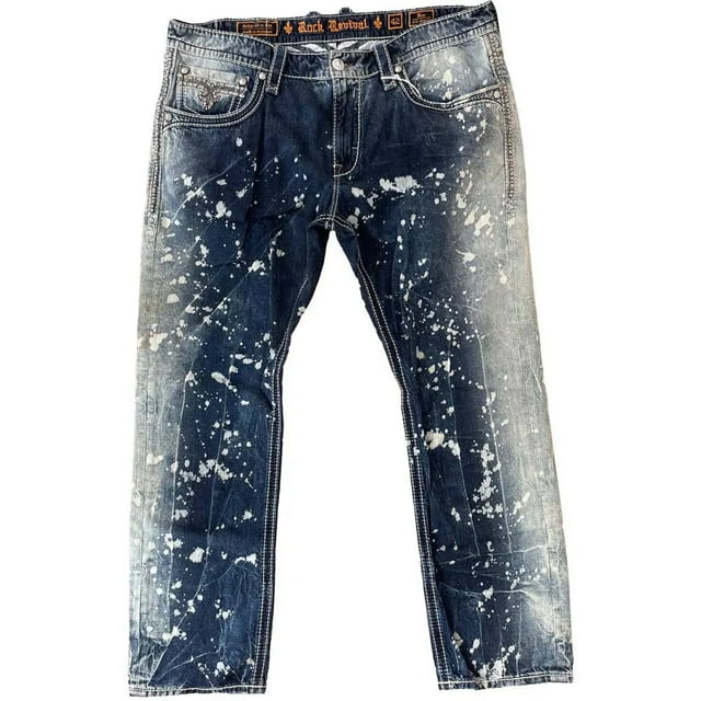 Rock Revival Ben Jeans ( Blue Wash)