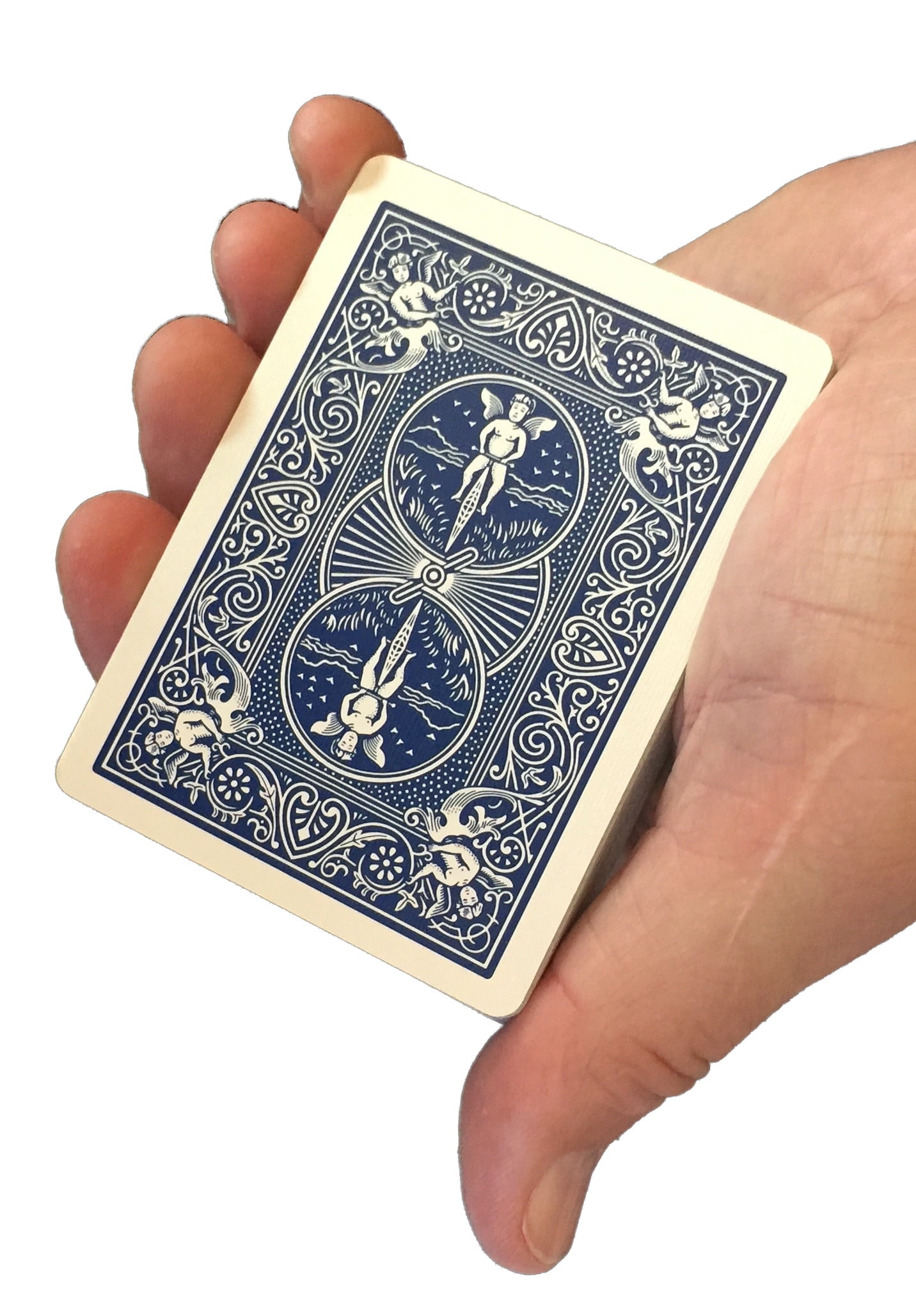 Rock Ridge Magic Invisible Deck Playing Cards Magic Trick Kit, Cool Party Games ,  (Blue, 2 Pack)