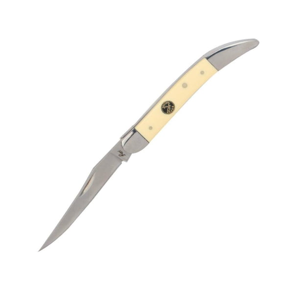 Rock Ridge Outdoors Knives|Knives amp; Edged Tools Rock Ridge Outdoors ABKT Roper Pecos Large Toothpick Knife 3-1/4" Clip Point Blade Yellow Buy At Cross Toss Trading