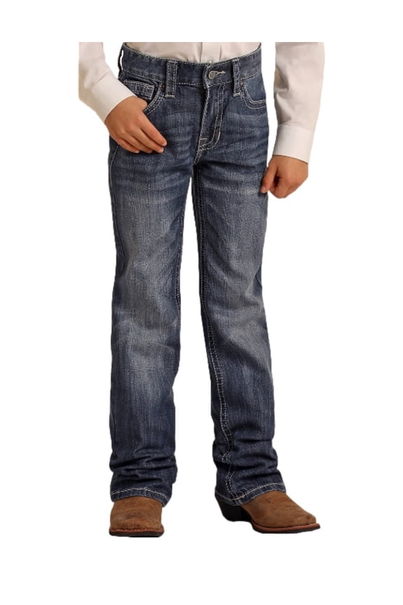 Rock and Roll Denim Boys Rock n Roll Boys Dark Vintage Jean 14 Denim