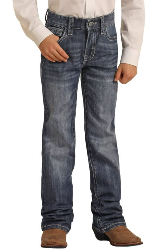 Rock and Roll Denim Boys Rock n Roll Boys Dark Vintage Jean 4 Denim