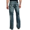thumbnail image 1 of Rock  Roll Denim Men's Pistol Boot Cut Medium Wash Jeans M0P2602, 1 of 5