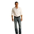 thumbnail image 1 of Rock  Roll Denim Men's Pistol Boot Cut Medium Wash Jeans M0P2602, 1 of 3