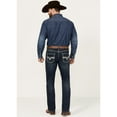 thumbnail image 1 of Rock & Roll Denim Men's And Revolver Dark Vintage Wash Slim Straight Stretch Dark Medium Wash 36W x 30L  US, 1 of 4