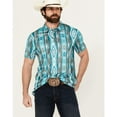 thumbnail image 1 of Rock & Roll Denim Men's And Southwestern Striped Short Sleeve Polo Shirt - BM51T04450 XX-  US, 1 of 4