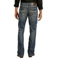 thumbnail image 1 of Rock  Roll Denim Men's Double Barrel Relaxed Straight Jeans M0S1437, 1 of 3