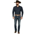 thumbnail image 1 of Rock & Roll Denim Men's Hooey By And Revolver Dark Vintage Wash Slim Straight Reflex Dark Medium Wash 29W x 32L  US, 1 of 4