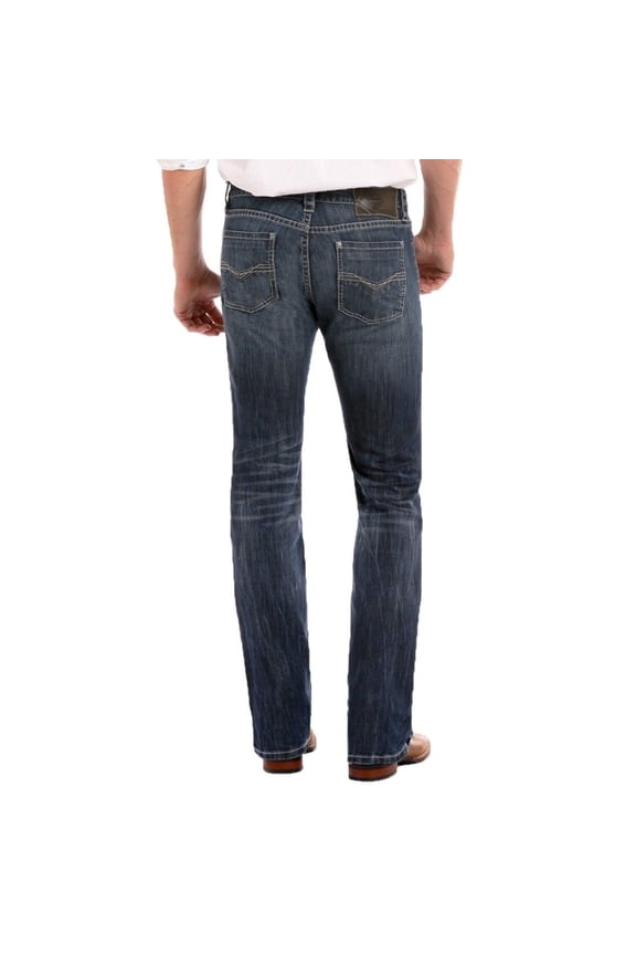 Rock  Roll Denim Men's ReFlex Revolver Straight Jeans M1R3482
