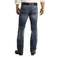 thumbnail image 1 of Rock & Roll Denim Mens  Reflex Revolver Straight Leg Jeans 40W x 36L Indigo, 1 of 4