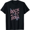 thumbnail image 1 of Rock & Roll Electric Guitar Music T-Shirt, 1 of 5