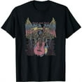 thumbnail image 1 of Rock & Roll Free Spirit World Tour Guitar Fire Wings Thunder T-Shirt, 1 of 5