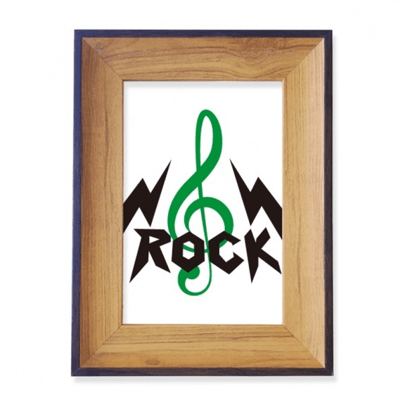 Rock Roll High Notes Intense Photo Frame Exhibition Display Art Desktop Painting