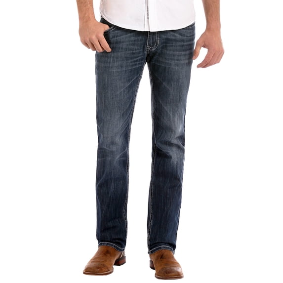 Rock & Roll Reflex Revolver Slim Straight - Mens Jeans - M1R3482