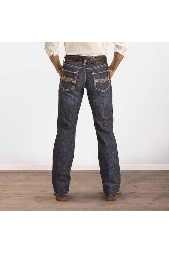 Rock and Roll Denim Revolver Reflex Pleather Embroidered Jeans