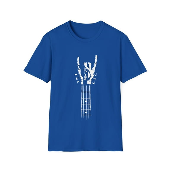 Rock Roll Skeleton Guitar Music Lover Family Apparel
