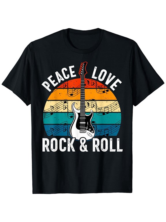 Rock & Roll Tshirt, Rock Music Tee, Rock Lover Shirts, Rock T-Shirt