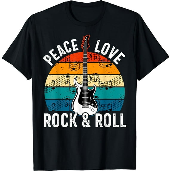 Rock & Roll Tshirt, Rock Music Tee, Rock Lover Shirts, Rock T-Shirt