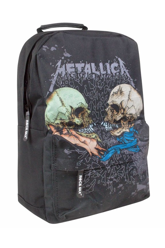Rock Sax Album Artwork Unisex Black Backpack | One Size | Made by Vanilla Underground