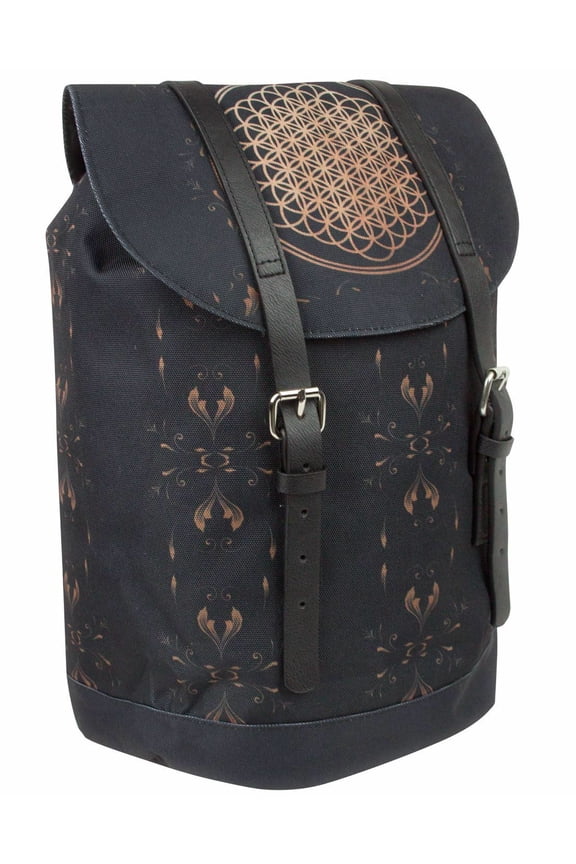 Rock Sax Bring Me The Horizon Sempiternal Album Artwork Unisex Black Backpack | One Size | Made by Vanilla Underground