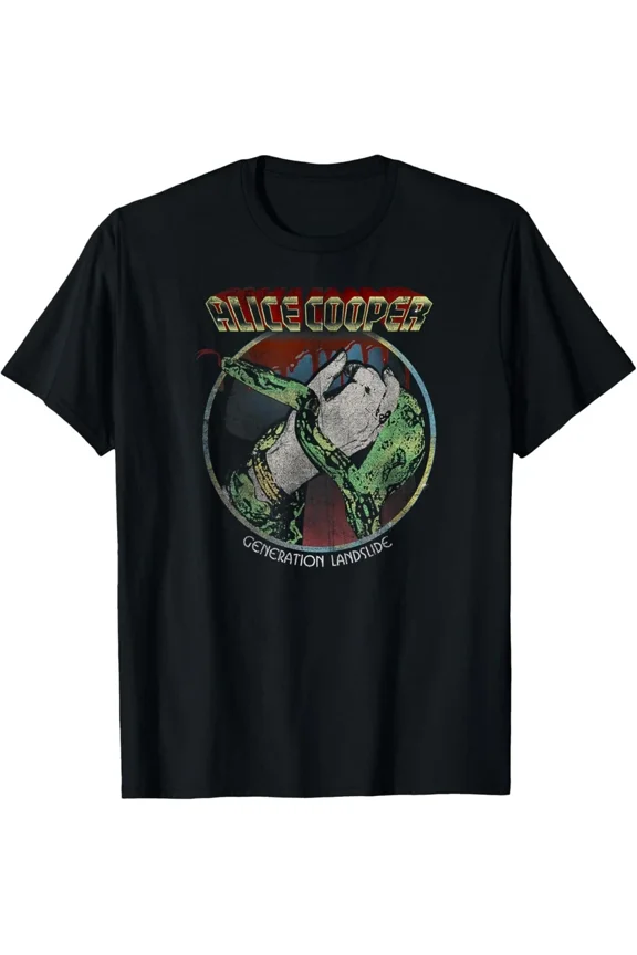Rock Singer Generation Landslide Music Artist Graphic Retro Style Tee,for men and women up to 5XL