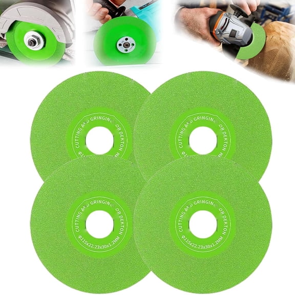 Rock Slab Grinding Disc, 3.93 Inch (100 Mm), Klyzor Glass Cutting Disc for Angle Grinder, Rock Plate Flat Grinding Blade, Rock Plate Flat Grinding Disc Tile Ceramic