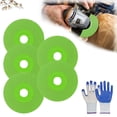 thumbnail image 1 of Rock Slab Grinding Disc, 5PCS Rock Plate Flat Grinding Disc Tile Ceramic, 3.93 Inch (100 mm) Wheel Diameter, Sheet Rock Slab Grinding Disc Cutting Tool, Rotary Tool Cutting Disc Accessories, 1 of 9