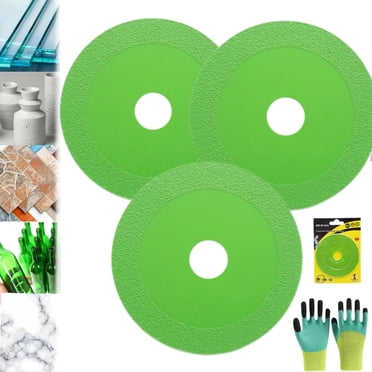 Rock Slab Cutting Disc 3pcs Porous Widened Cutting Blade For Stone Ceramic,4 -Inch Porous Indestructible Disc For Grinder