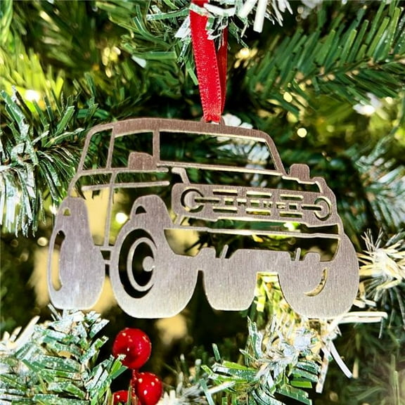 Rock Slide AC-ORN-BR Bronco Christmas Tree Ornament