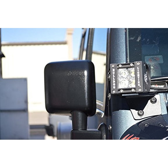 Rock Slide Engineering Ac Lw 101 Jk Light Bracket Fits select: 2012-2014 JEEP WRANGLER, 2008 JEEP WRANGLER UNLIMITED