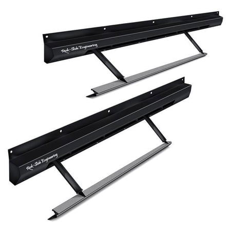Rock Slide Engineering RSEBD-SS200-JT4D Powered Step Sliders, Black