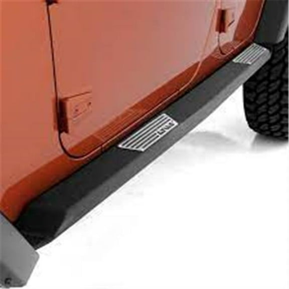 Rock Sliders with Step for 2007-2018 Wrangler Jk 4 Door Atlas XRC