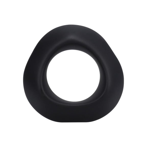 Doc Johnson Rock Solid The Master Ring Silicone Penis Ring, Black