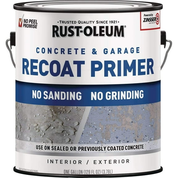 Rock Solid RUST-OLEUM 338806 Gallon Concentrate Floor Primer, gray