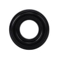 thumbnail image 1 of Doc Johnson Rock Solid Ribbed Donut Silicone Penis Ring, Black, 1 of 3