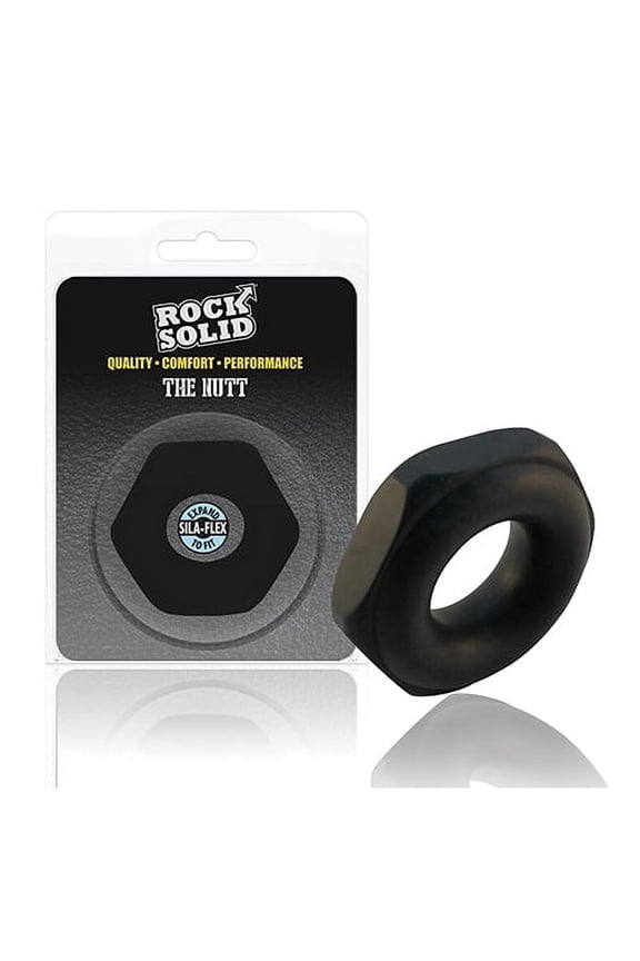 Rock Solid The Nutt Ring - Black