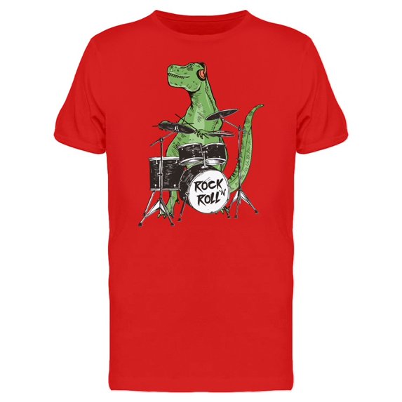 Rock Star Dinosaur Tee Men's -Image by Shutterstock